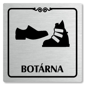 Botárna, 100x100mm, stříbrná, Texas